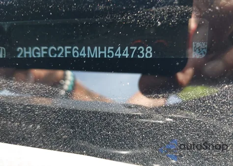 2021 Honda Civic Lx from USA, damaged, VIN 2HGFC2F64MH544738